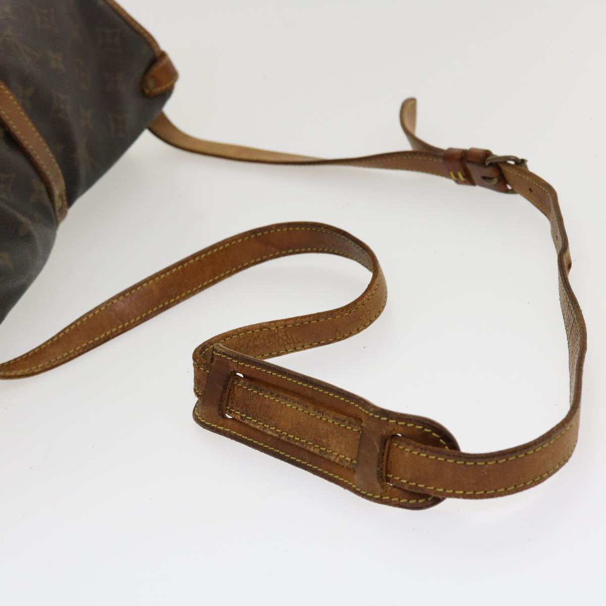 LOUIS VUITTON Monogram Saumur 30 Shoulder Bag M42256 LV 35928