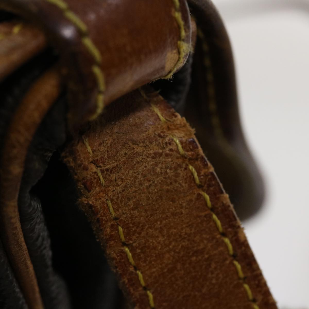 LOUIS VUITTON Monogram Saumur 30 Shoulder Bag M42256 LV 35928