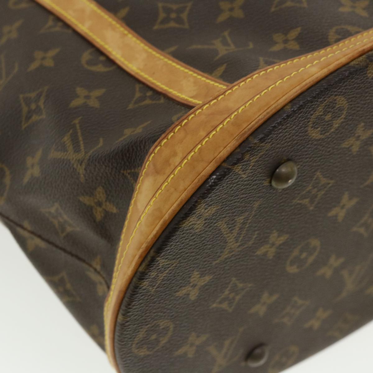 LOUIS VUITTON Monogram Bucket GM Shoulder Bag M42236 LV 35929