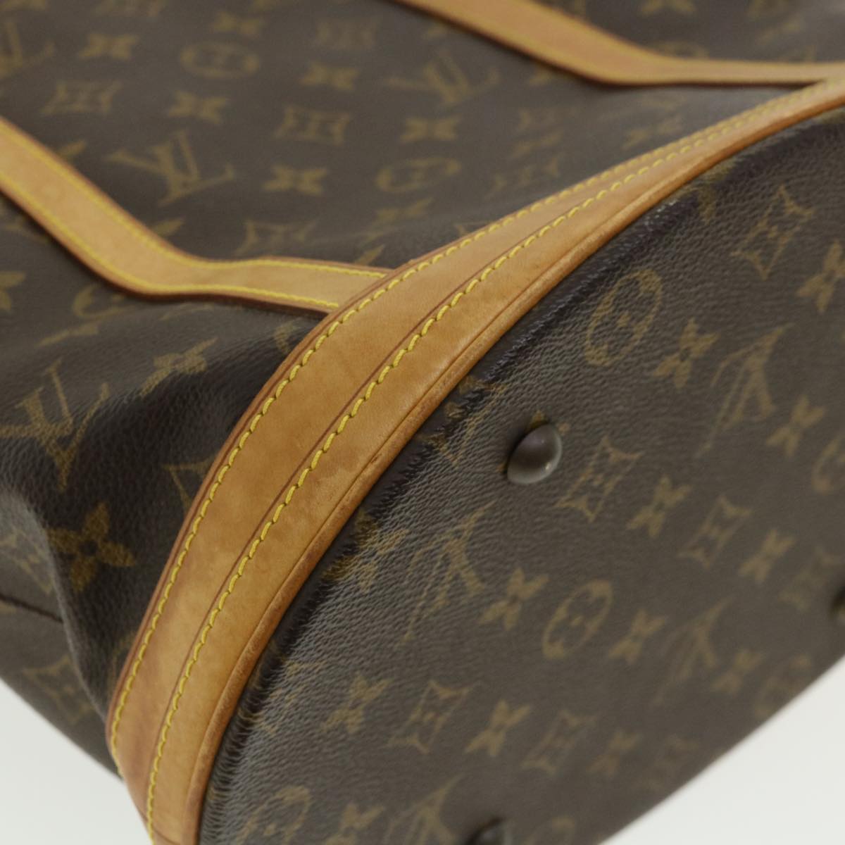 LOUIS VUITTON Monogram Bucket GM Shoulder Bag M42236 LV 35929