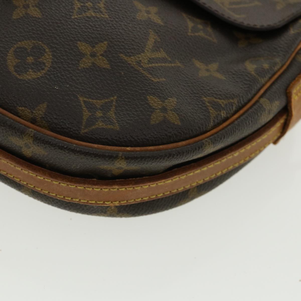 LOUIS VUITTON Monogram Jeune Fille MM Shoulder Bag M51226 LV 35935