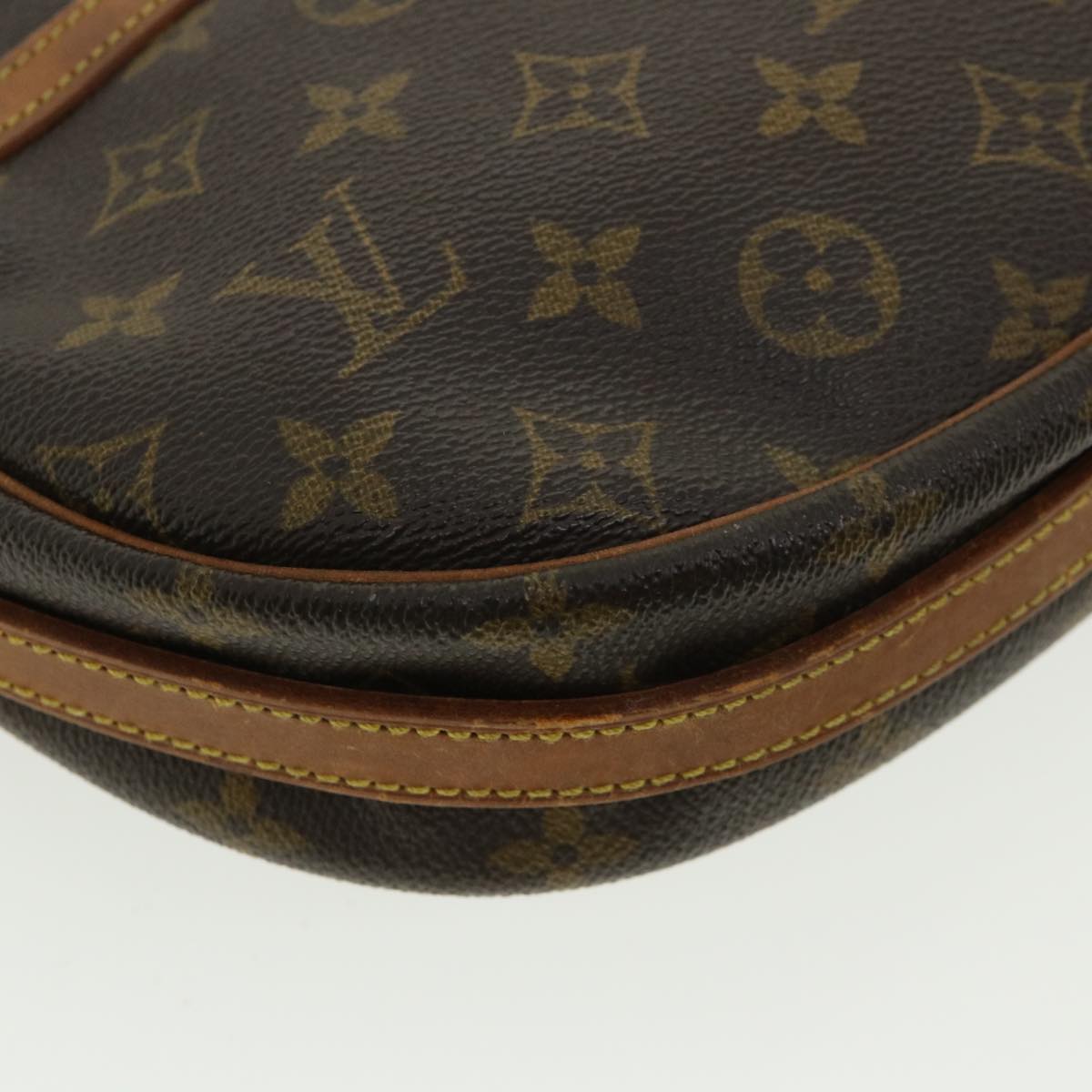 LOUIS VUITTON Monogram Jeune Fille MM Shoulder Bag M51226 LV 35935