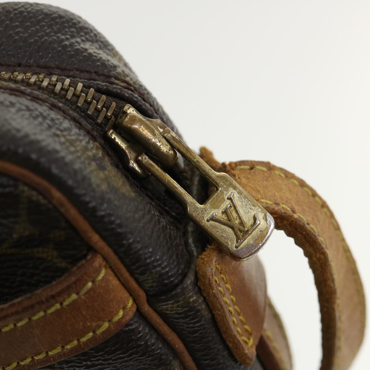 LOUIS VUITTON Monogram Jeune Fille MM Shoulder Bag M51226 LV 35935