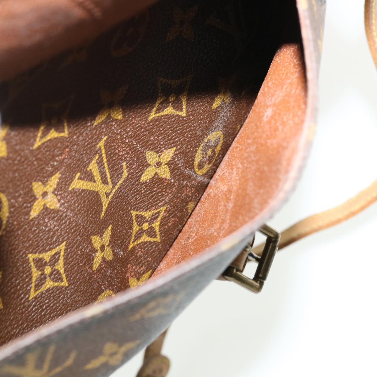 LOUIS VUITTON Monogram Jeune Fille MM Shoulder Bag M51226 LV 35935