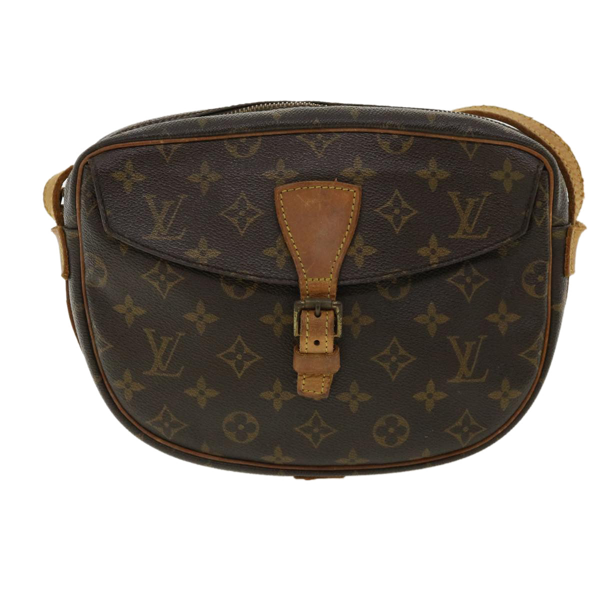 LOUIS VUITTON Monogram Jeune Fille MM Shoulder Bag M51226 LV 35935