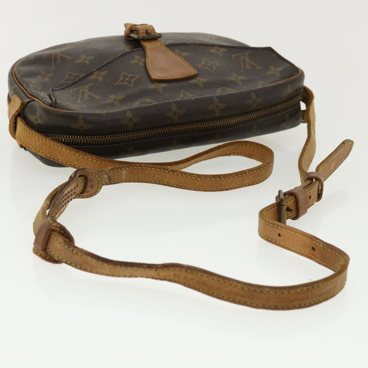 LOUIS VUITTON Monogram Jeune Fille MM Shoulder Bag M51226 LV 35935
