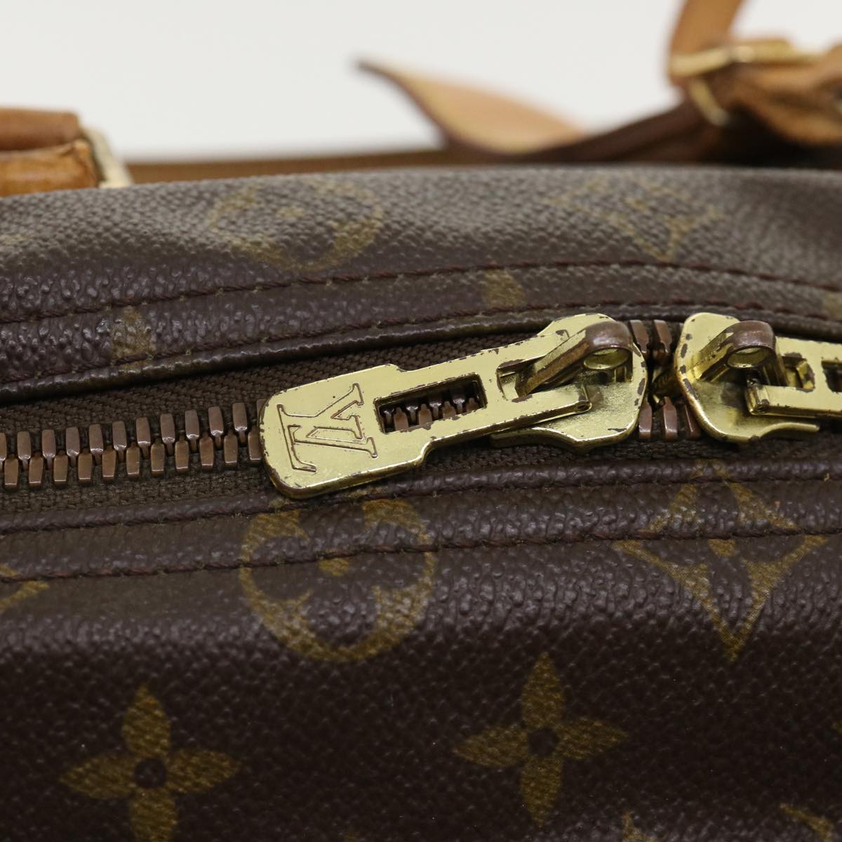 LOUIS VUITTON Monogram Sirius 45 Boston Bag M41408 LV 35941