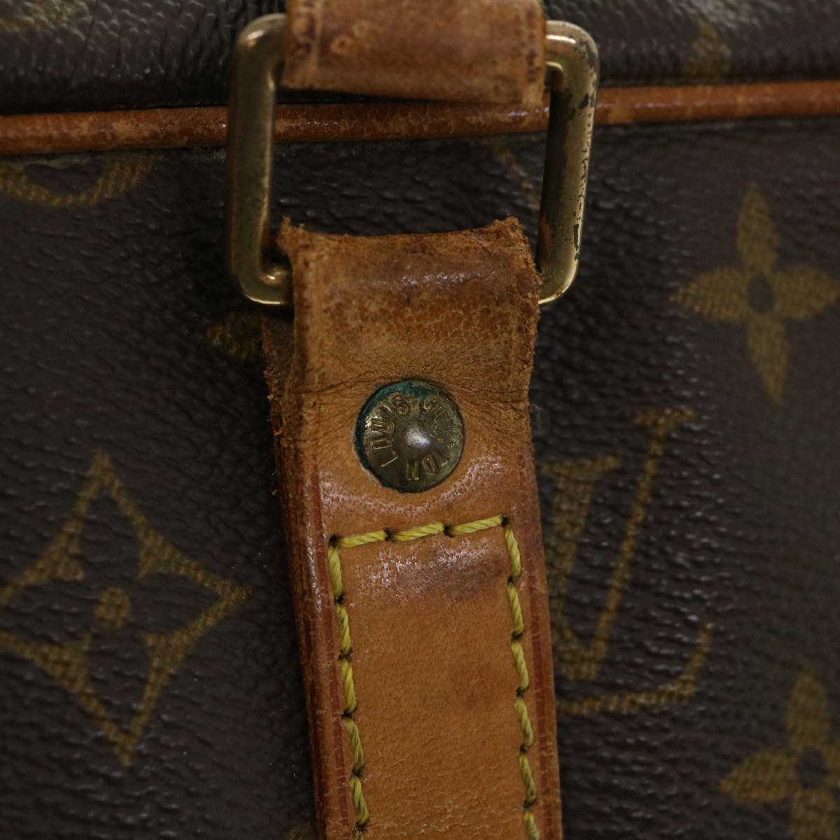 LOUIS VUITTON Monogram Sirius 45 Boston Bag M41408 LV 35941
