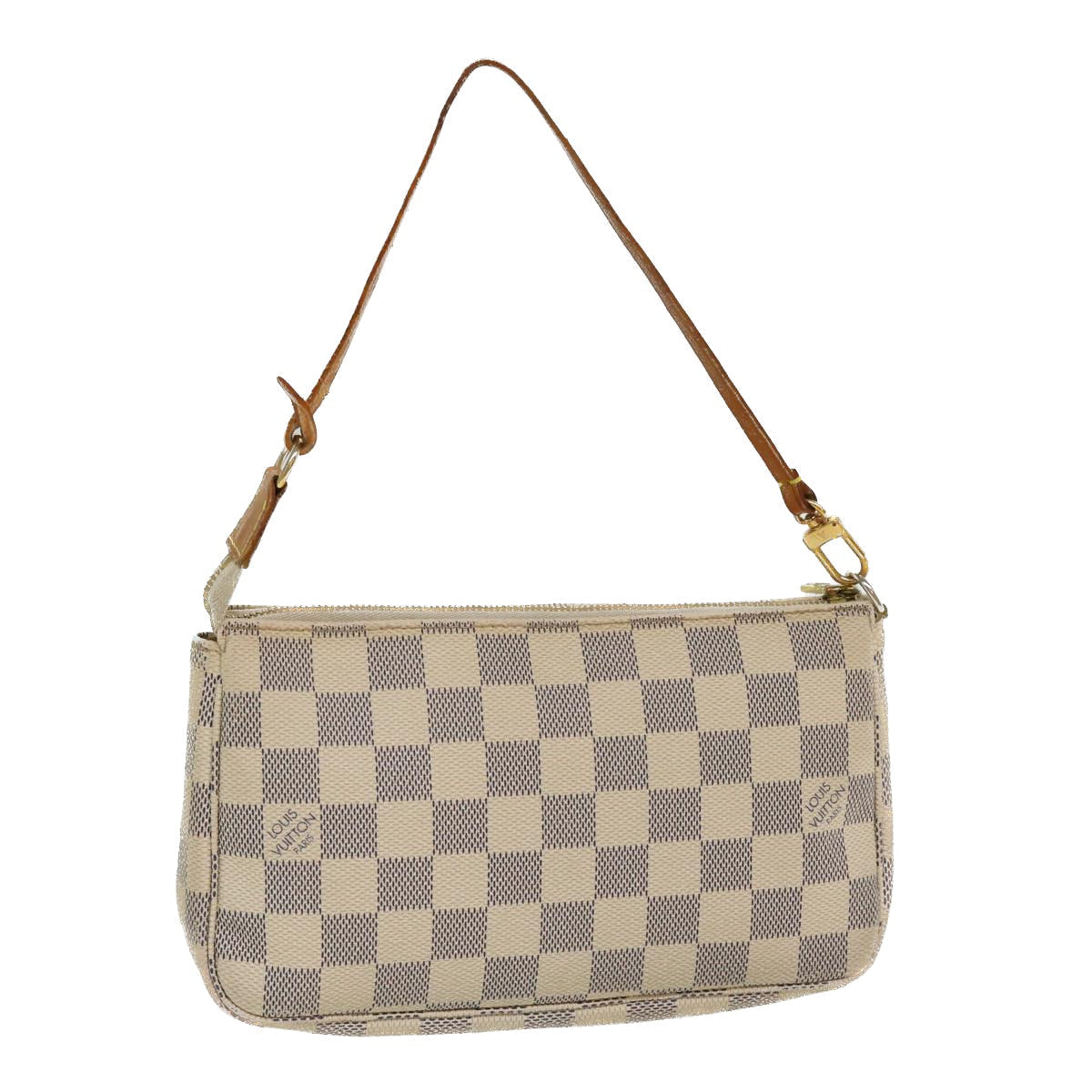 LOUIS VUITTON Damier Azur Pochette Accessoires Pouch N51986 LV 35957