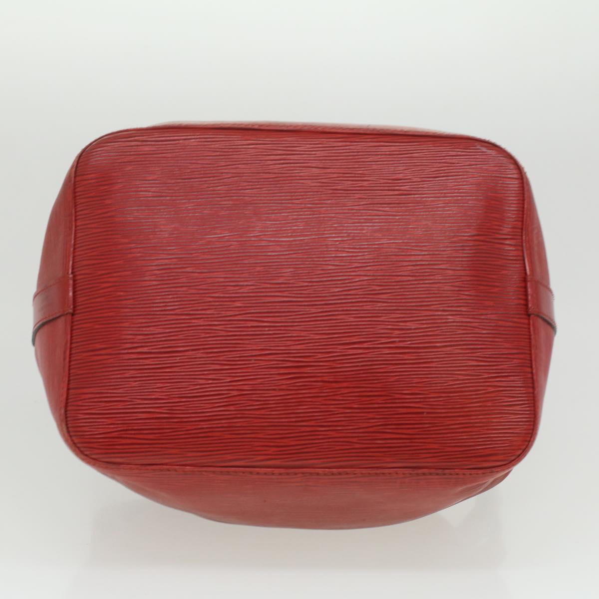 LOUIS VUITTON Epi Petit Noe Shoulder Bag Red M44107 LV 35982