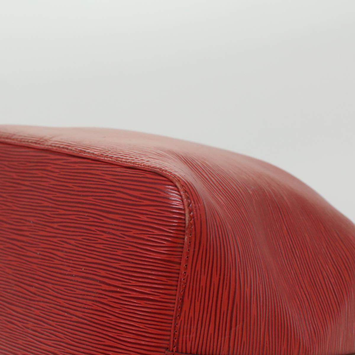 LOUIS VUITTON Epi Petit Noe Shoulder Bag Red M44107 LV 35982