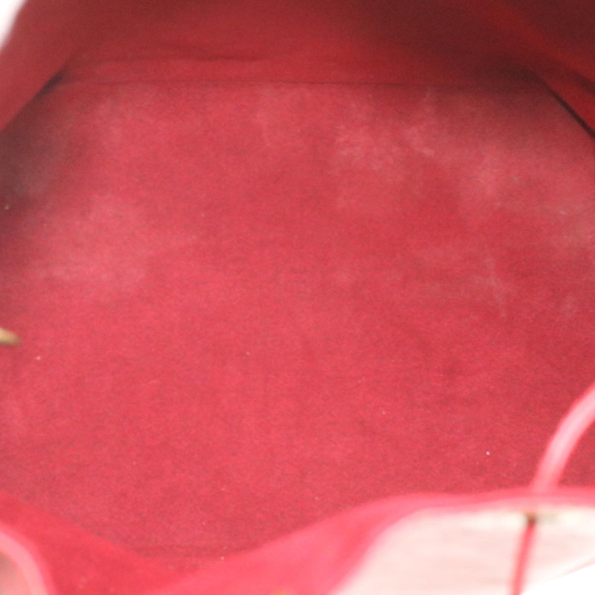 LOUIS VUITTON Epi Petit Noe Shoulder Bag Red M44107 LV 35982