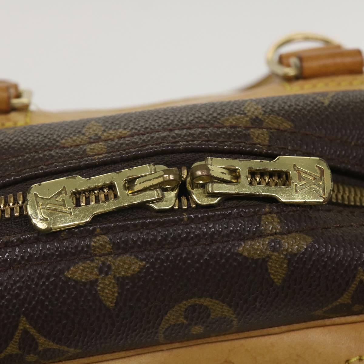 LOUIS VUITTON Monogram Deauville Hand Bag M47270 LV 35997