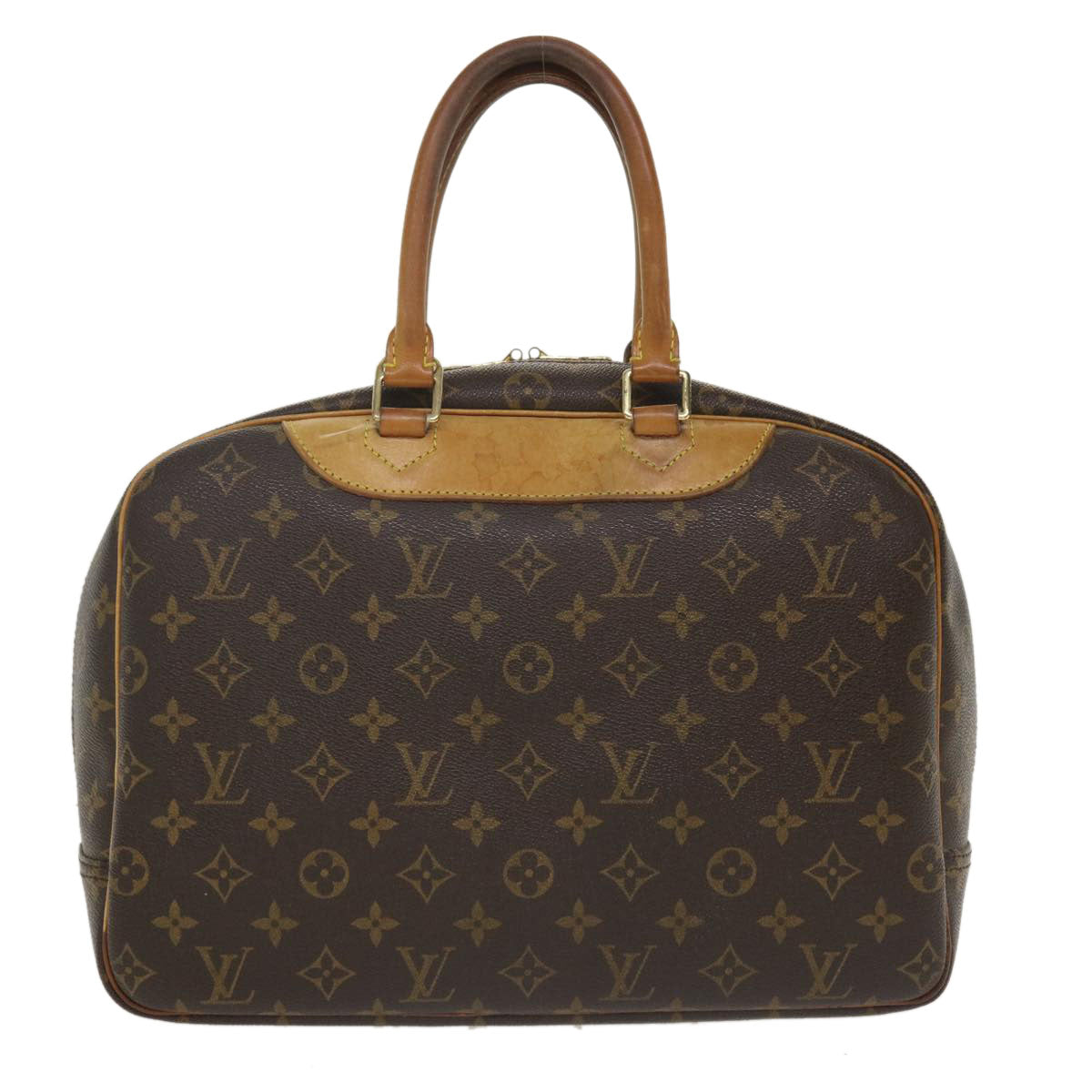 LOUIS VUITTON Monogram Deauville Hand Bag M47270 LV 35997