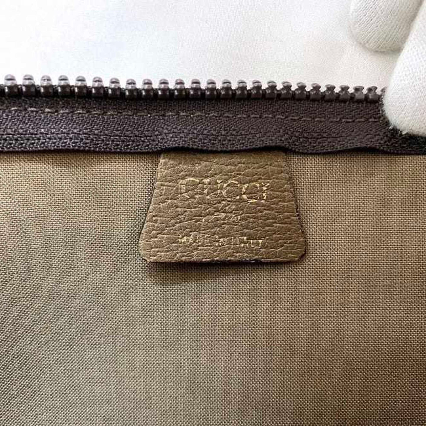 Gucci Gg Plus  Canvas Clutch Bag ()