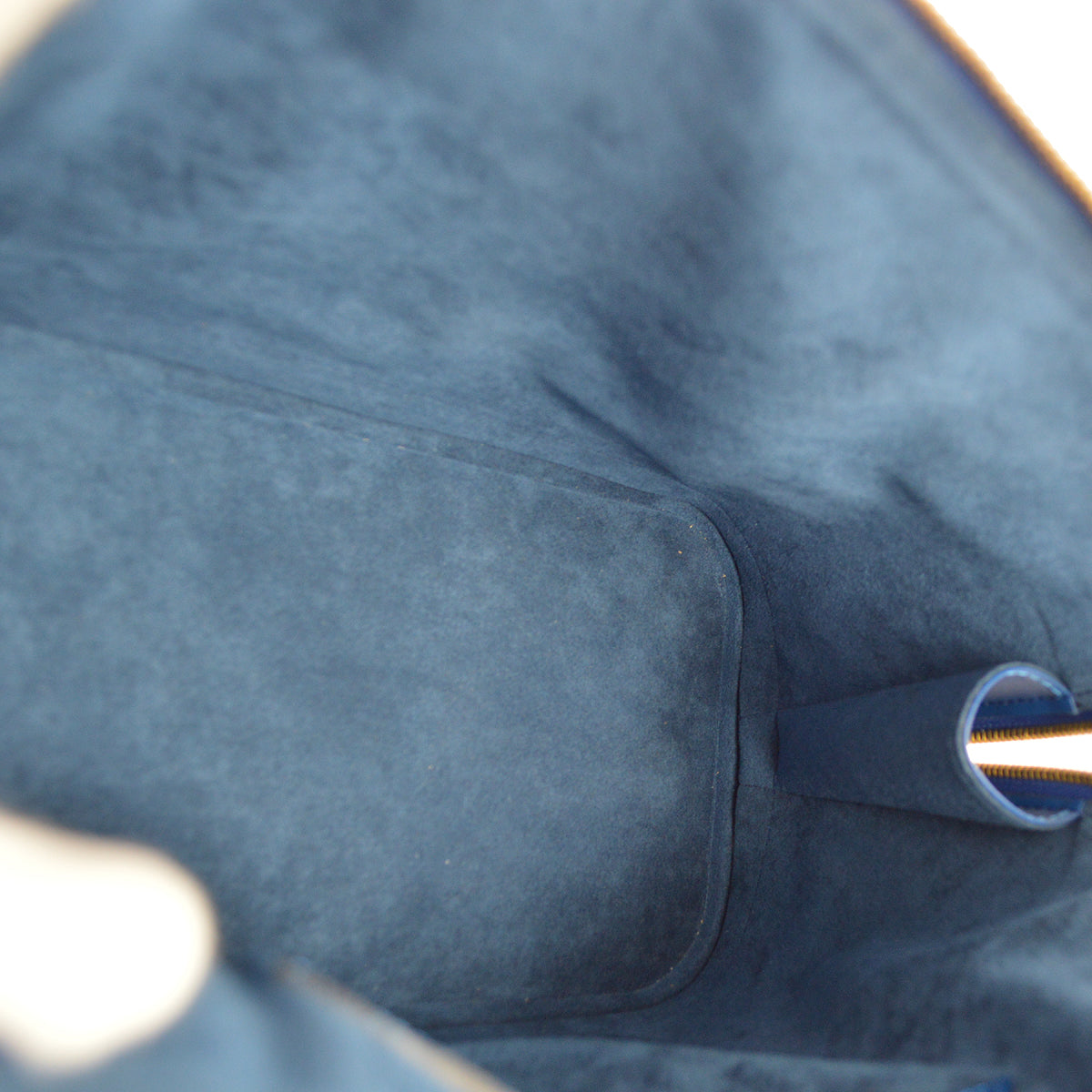 Louis Vuitton 1999 Blue Epi Alma Handbag M52145
