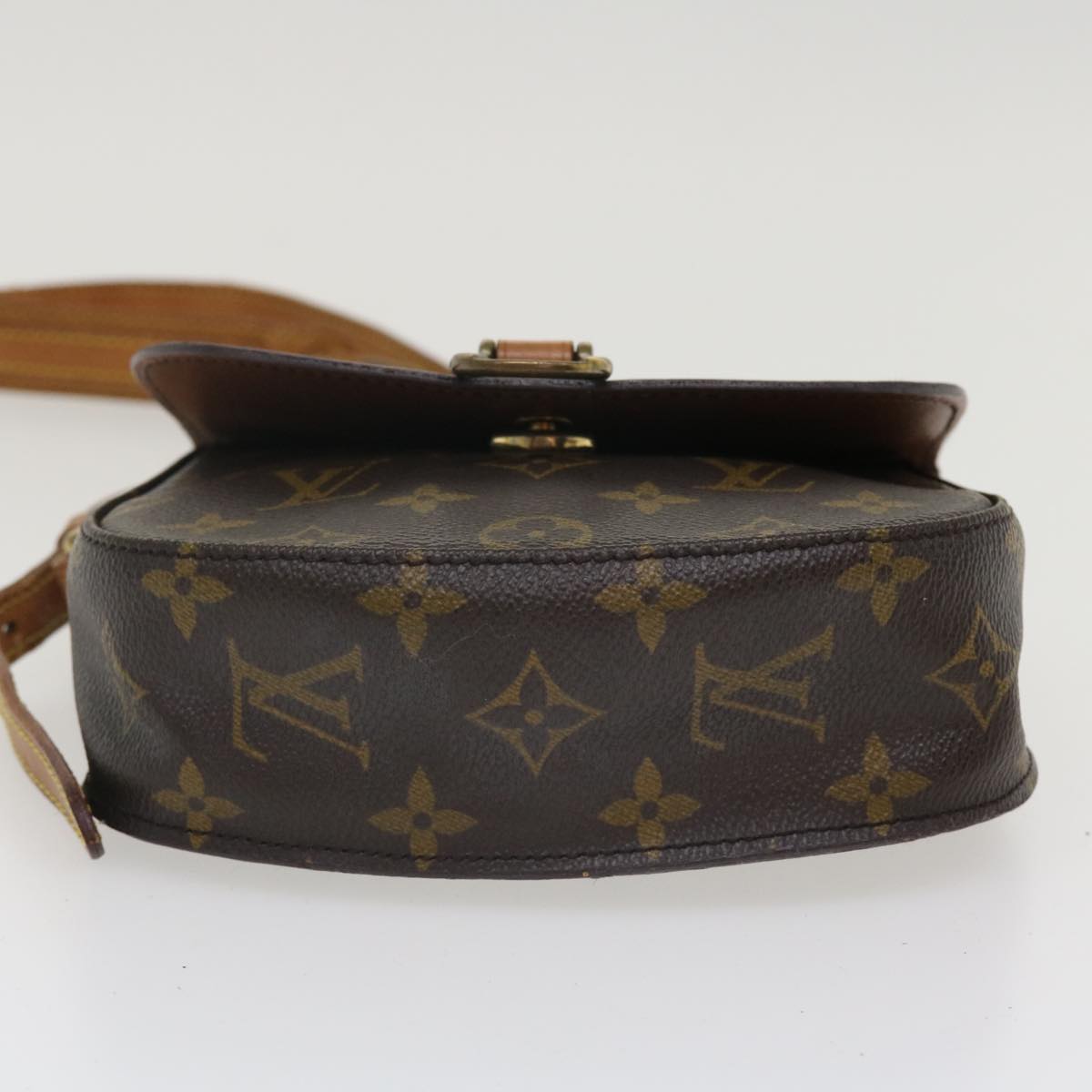 LOUIS VUITTON Monogram Saint Cloud PM Shoulder Bag M51244 LV 36002