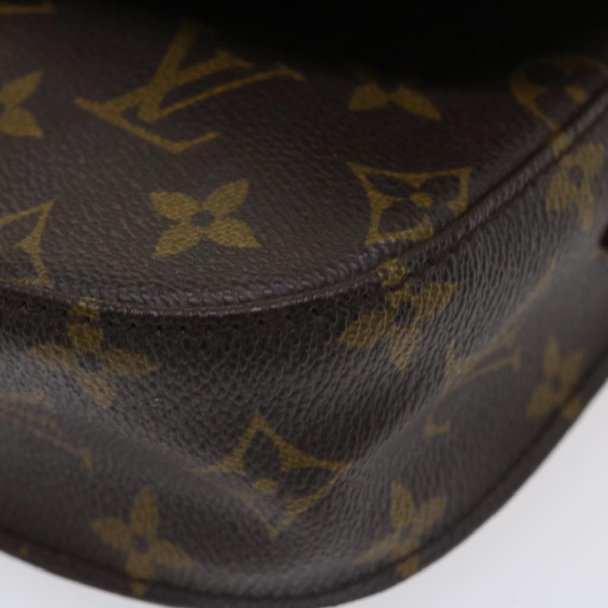 LOUIS VUITTON Monogram Saint Cloud PM Shoulder Bag M51244 LV 36002