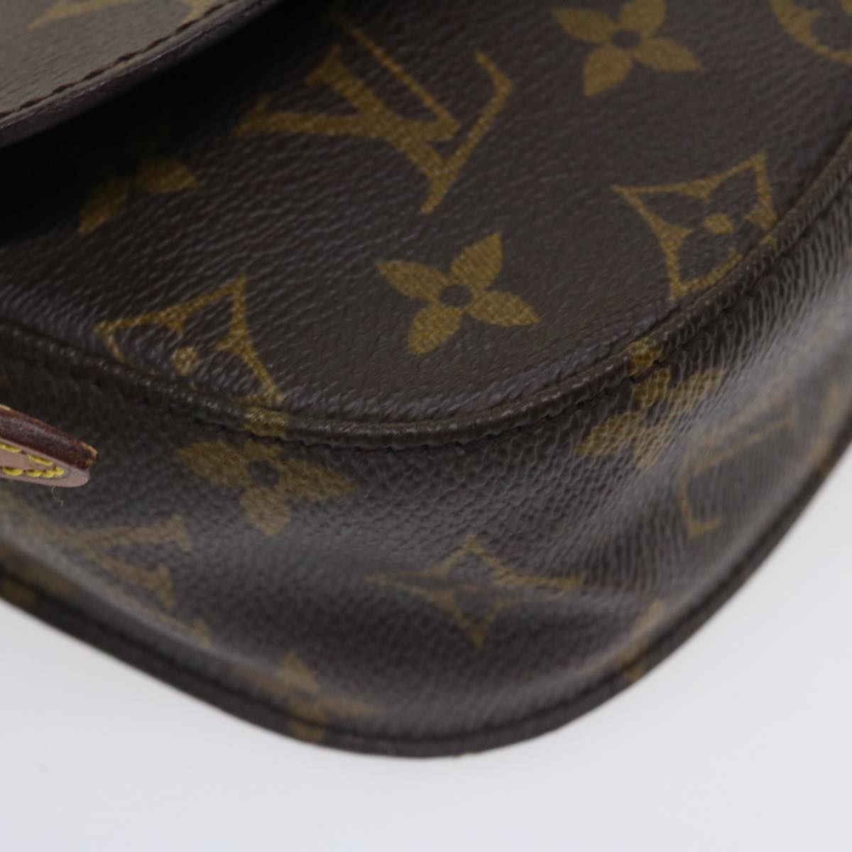 LOUIS VUITTON Monogram Saint Cloud PM Shoulder Bag M51244 LV 36002