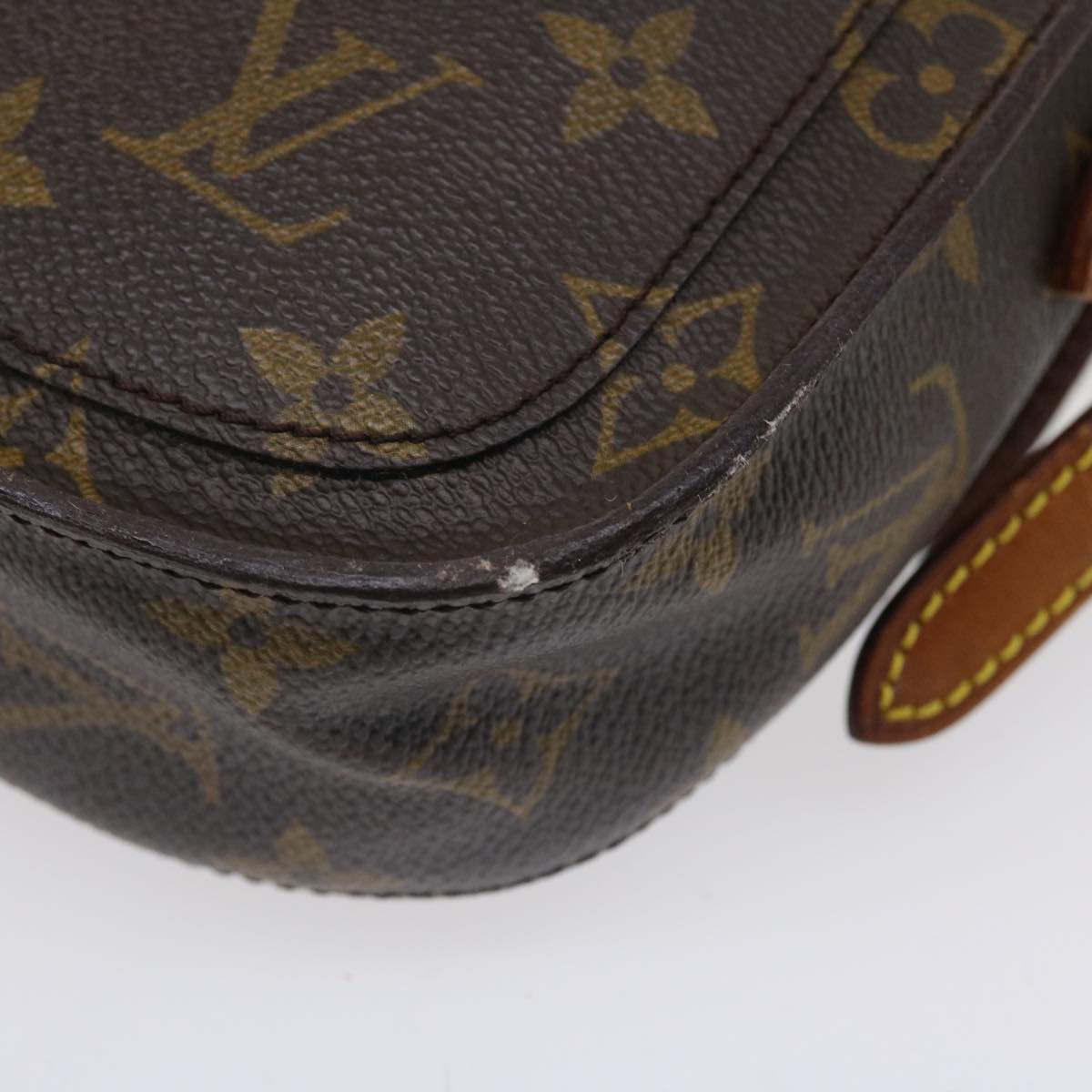 LOUIS VUITTON Monogram Saint Cloud PM Shoulder Bag M51244 LV 36002