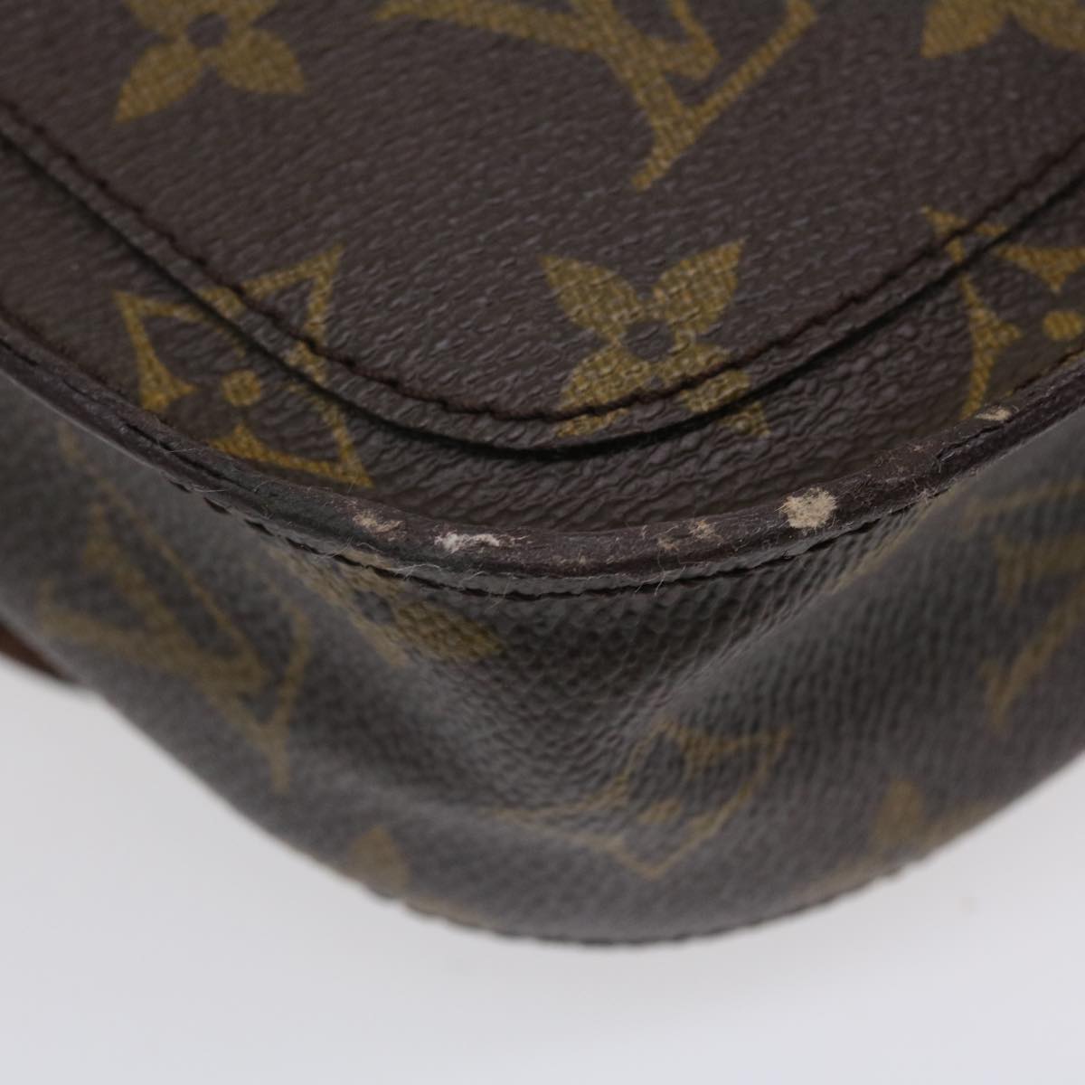 LOUIS VUITTON Monogram Saint Cloud PM Shoulder Bag M51244 LV 36002