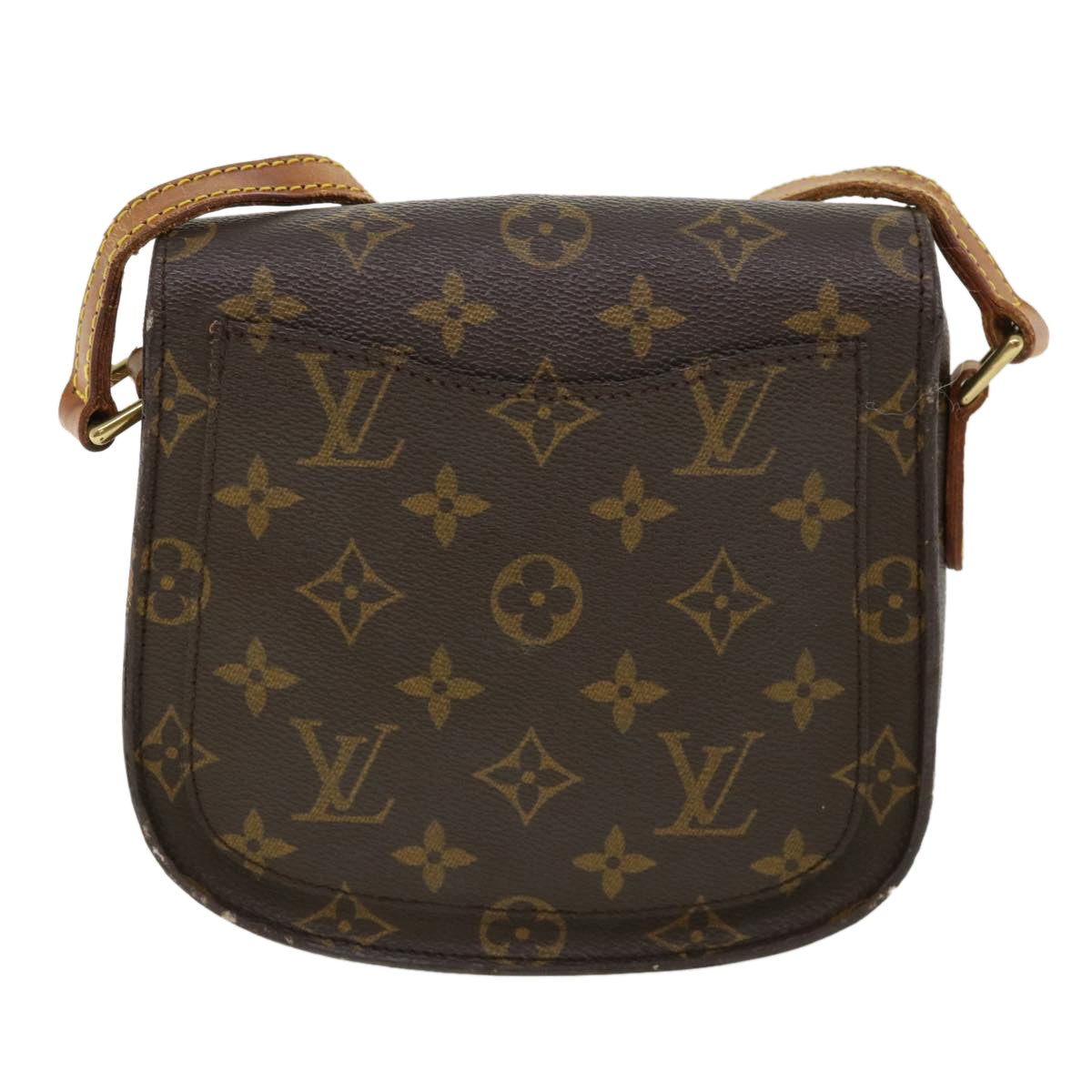 LOUIS VUITTON Monogram Saint Cloud PM Shoulder Bag M51244 LV 36002