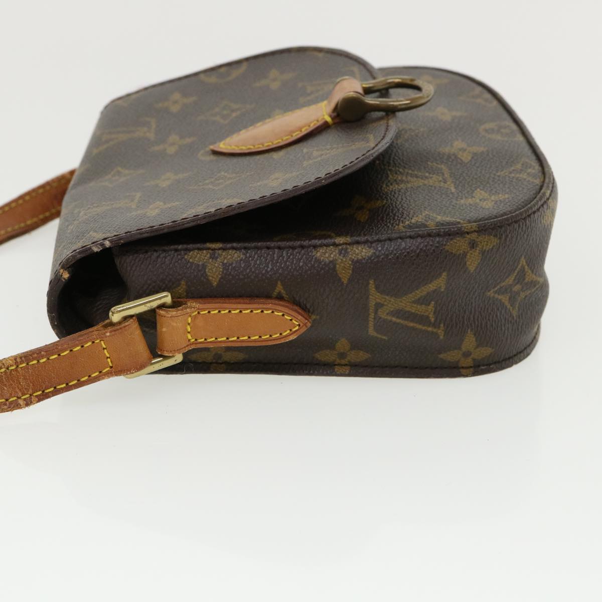 LOUIS VUITTON Monogram Saint Cloud PM Shoulder Bag M51244 LV 36002