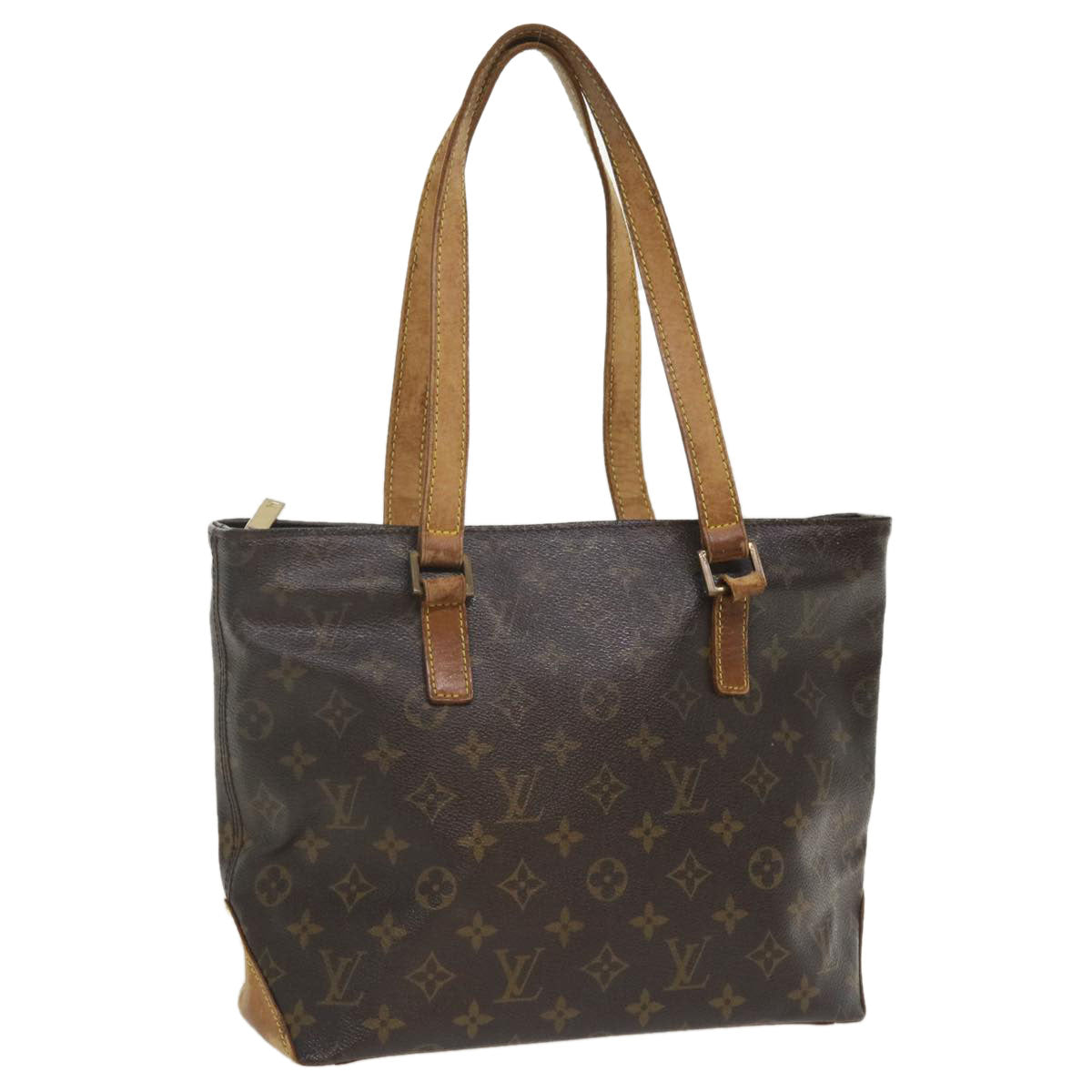 LOUIS VUITTON Monogram Cabas Piano Tote Bag M51148 LV 36003