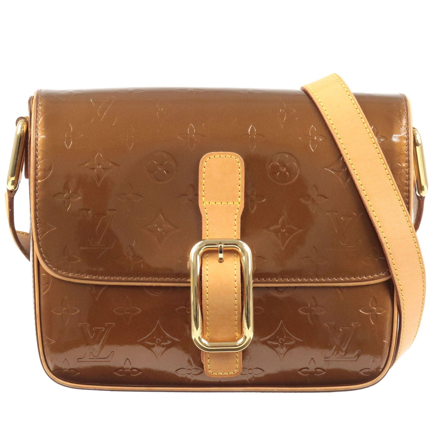 Louis Vuitton Monogram Vernis Christy GM Shoulder Bag M91107