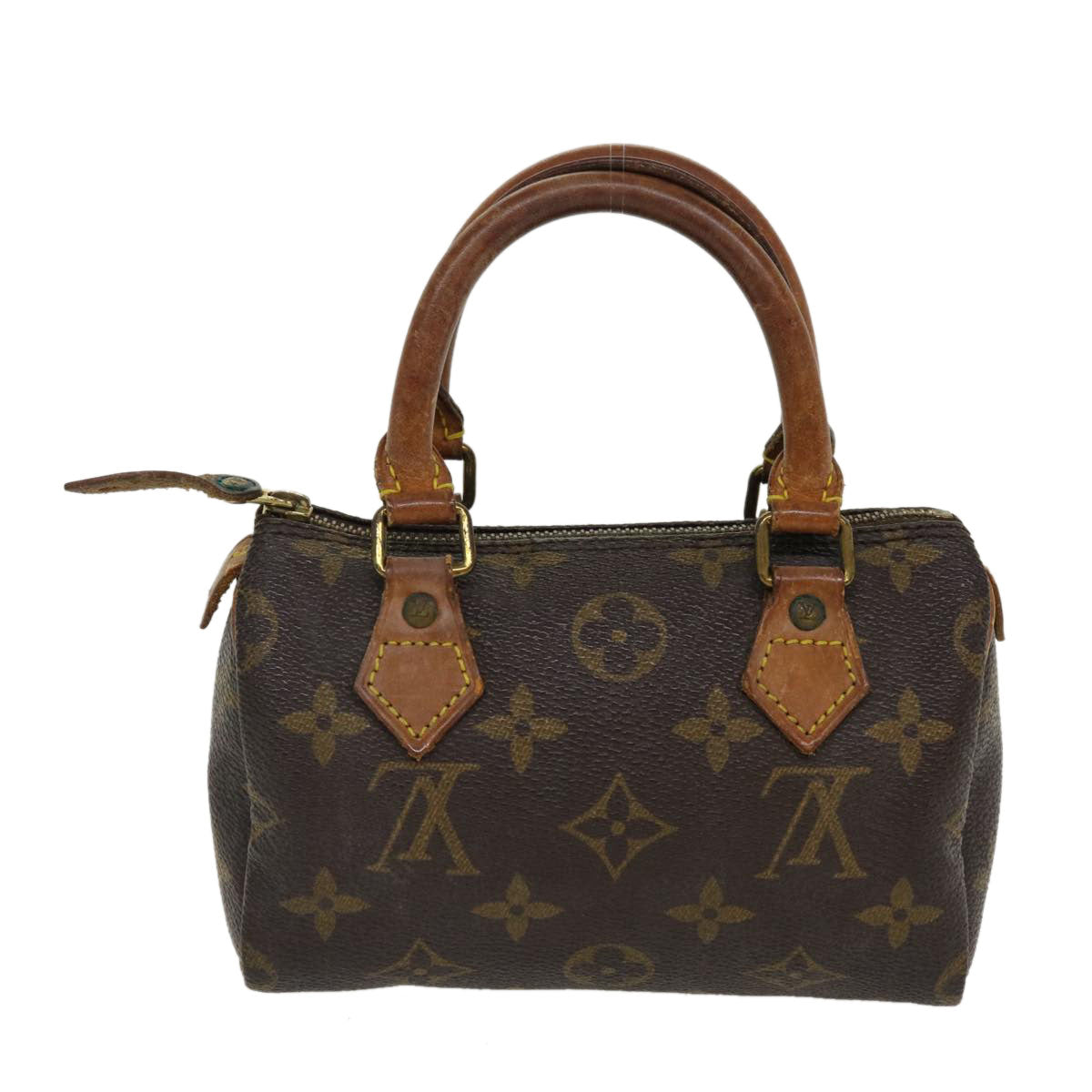 LOUIS VUITTON Monogram Mini Speedy Hand Bag M41534 LV 36006