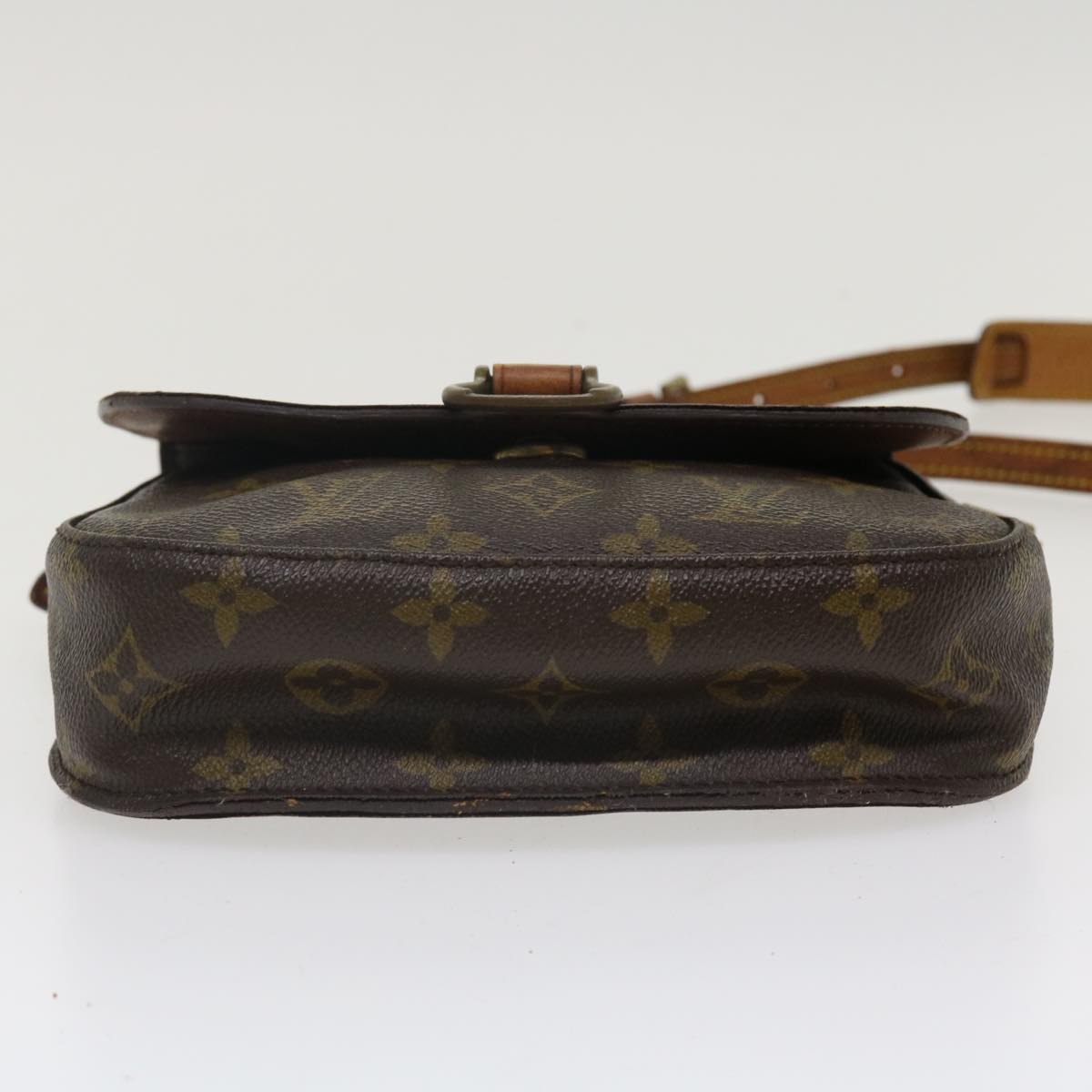 LOUIS VUITTON Monogram Saint Cloud MM Shoulder Bag M51243 LV 36022