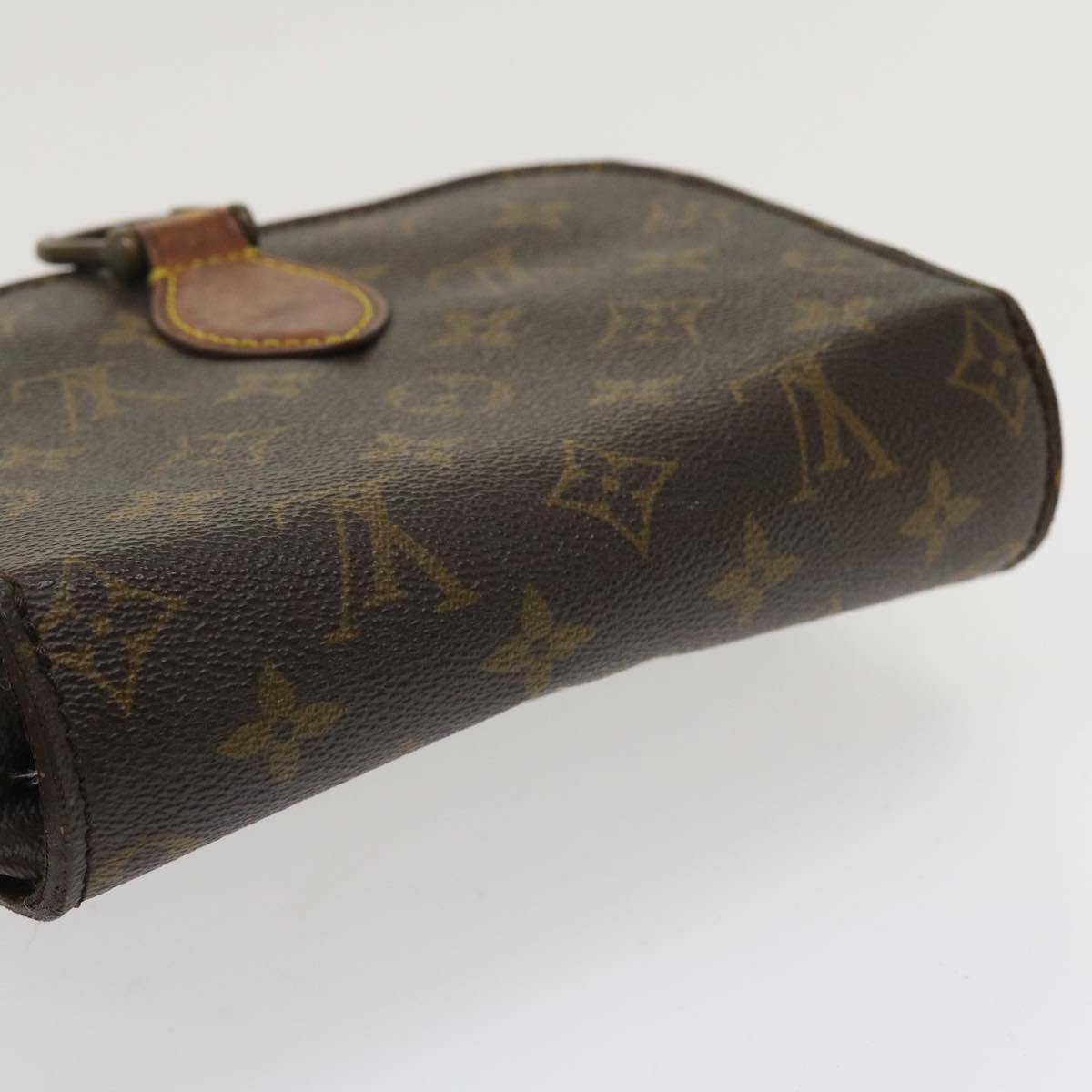 LOUIS VUITTON Monogram Saint Cloud MM Shoulder Bag M51243 LV 36022