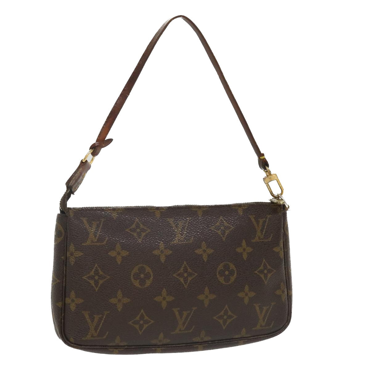 LOUIS VUITTON Monogram Pochette Accessoires Pouch M51980 LV 36027