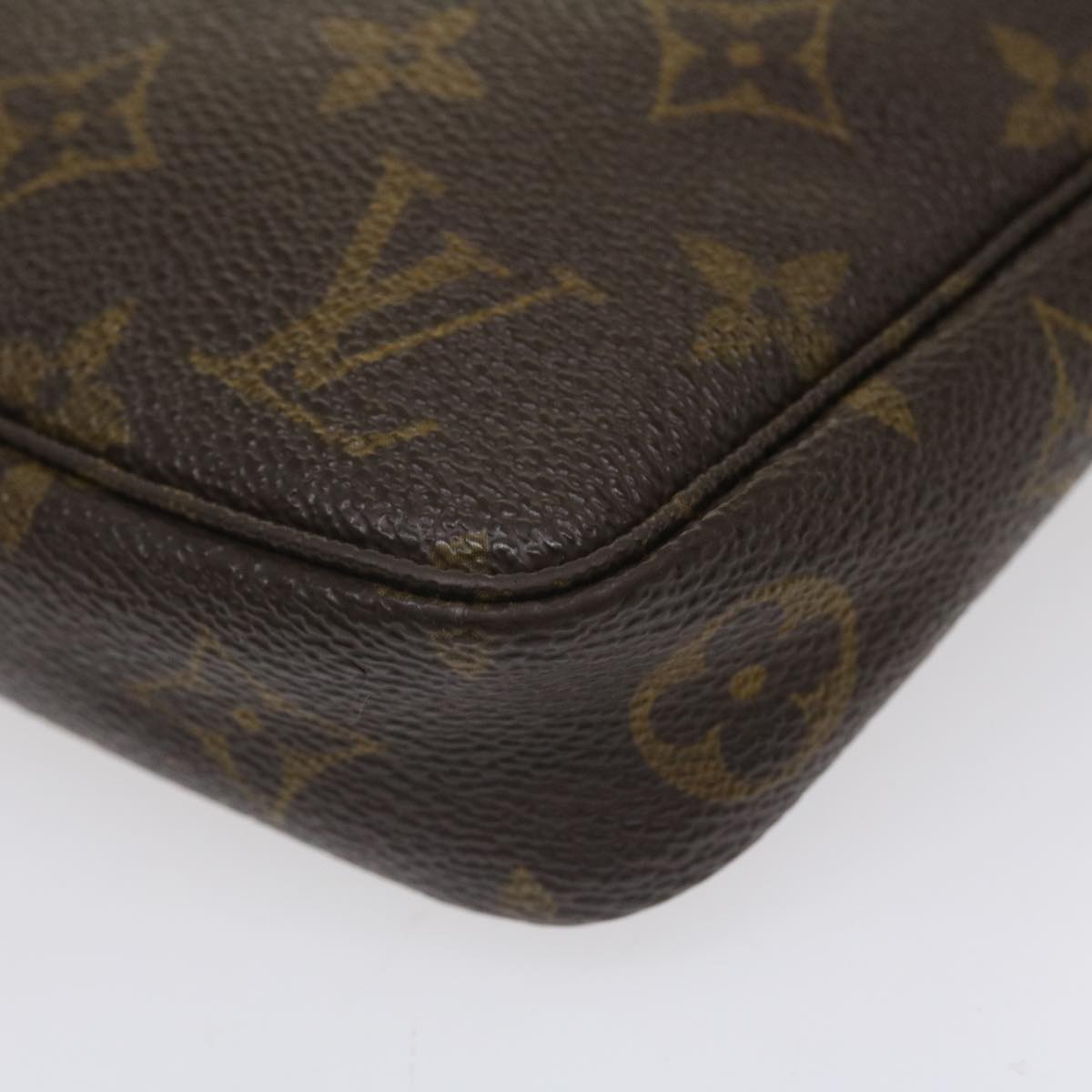 LOUIS VUITTON Monogram Pochette Accessoires Pouch M51980 LV 36027