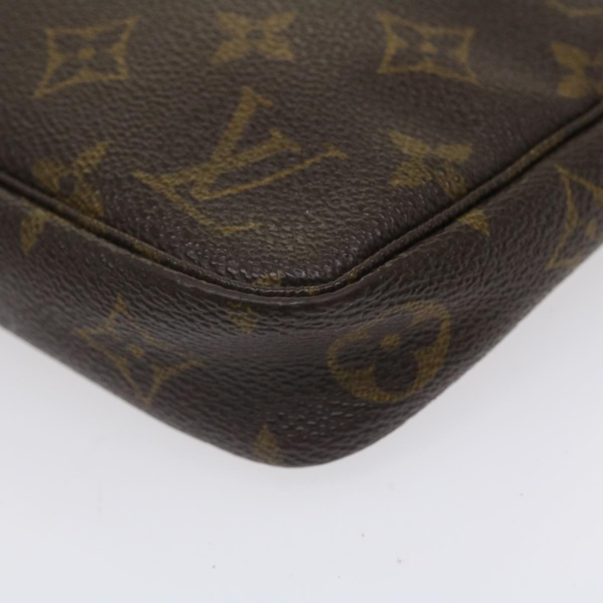 LOUIS VUITTON Monogram Pochette Accessoires Pouch M51980 LV 36027