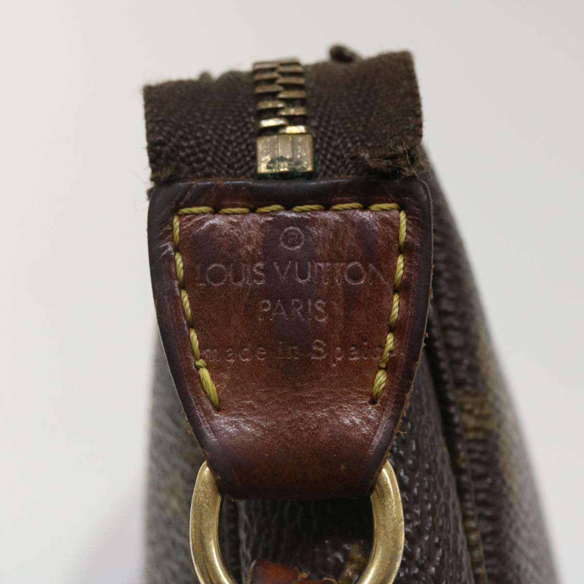 LOUIS VUITTON Monogram Pochette Accessoires Pouch M51980 LV 36027