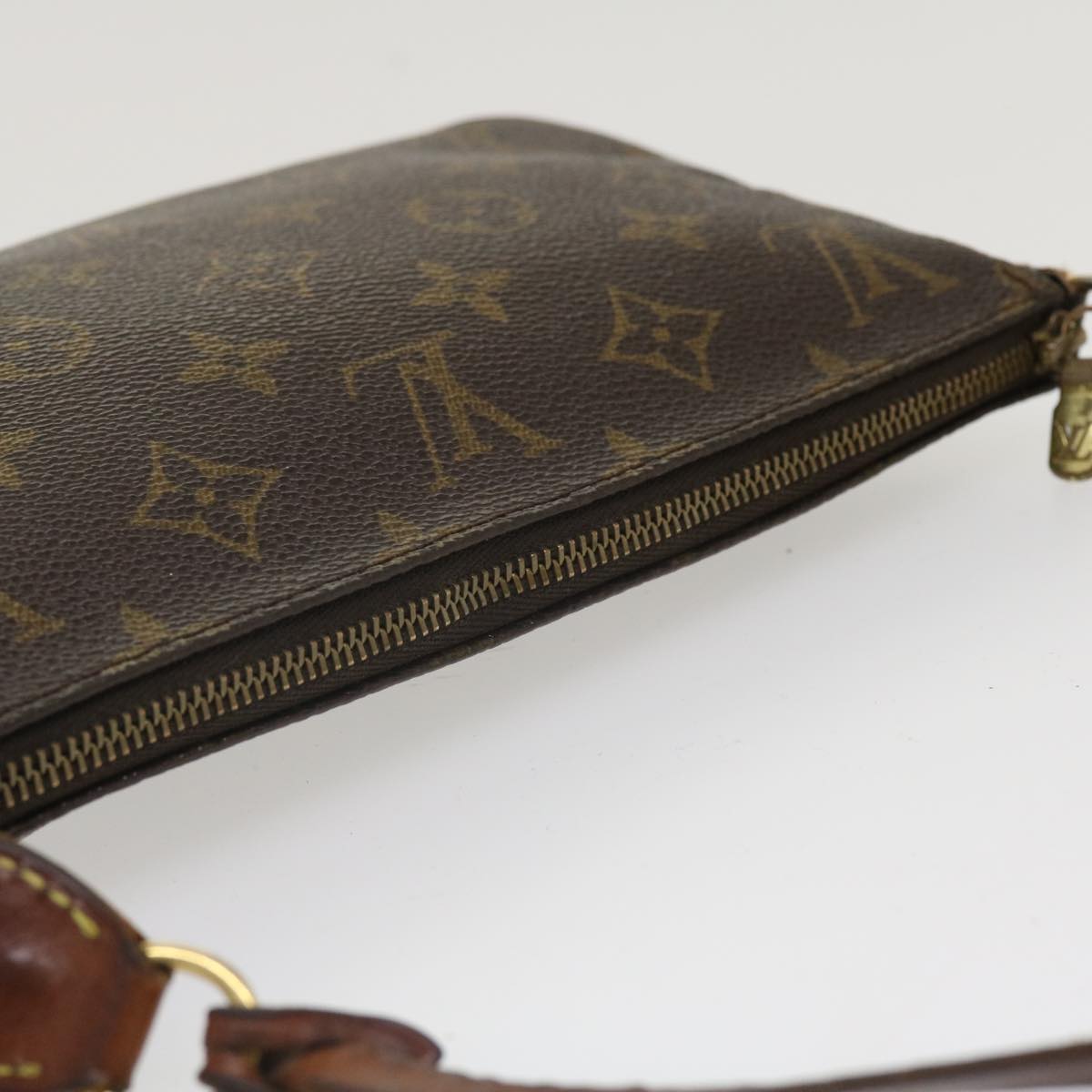 LOUIS VUITTON Monogram Pochette Accessoires Pouch M51980 LV 36027