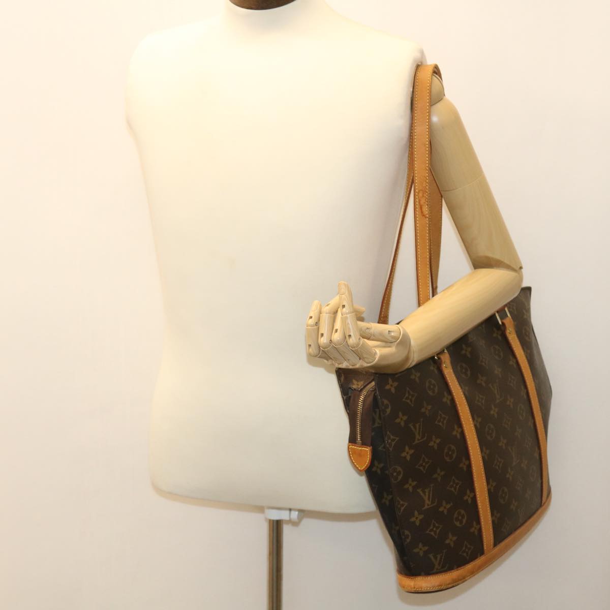 LOUIS VUITTON Monogram Babylone Tote Bag M51102 LV 36031