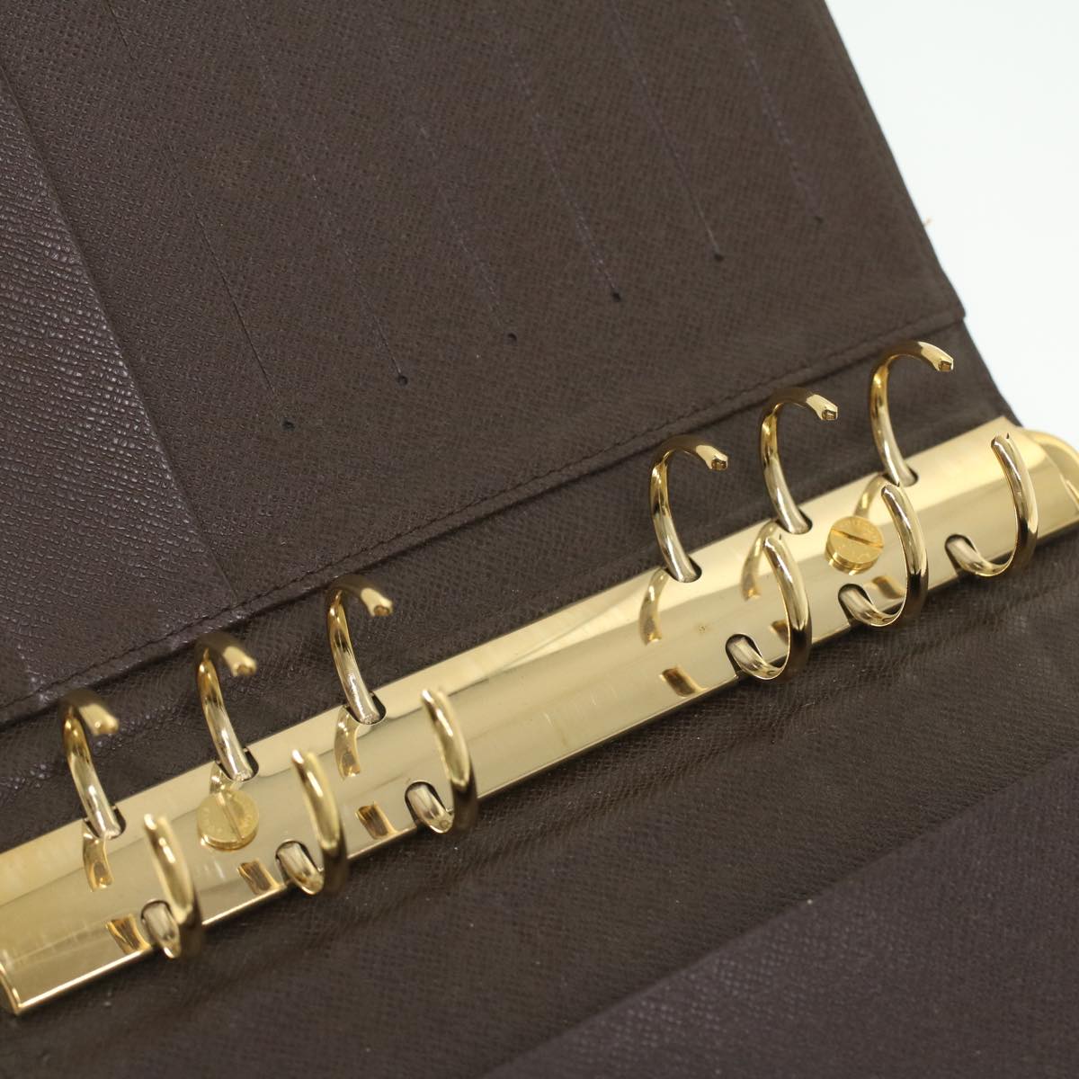 LOUIS VUITTON Damier Ebene Agenda MM Day Planner Cover R20240 LV 36040
