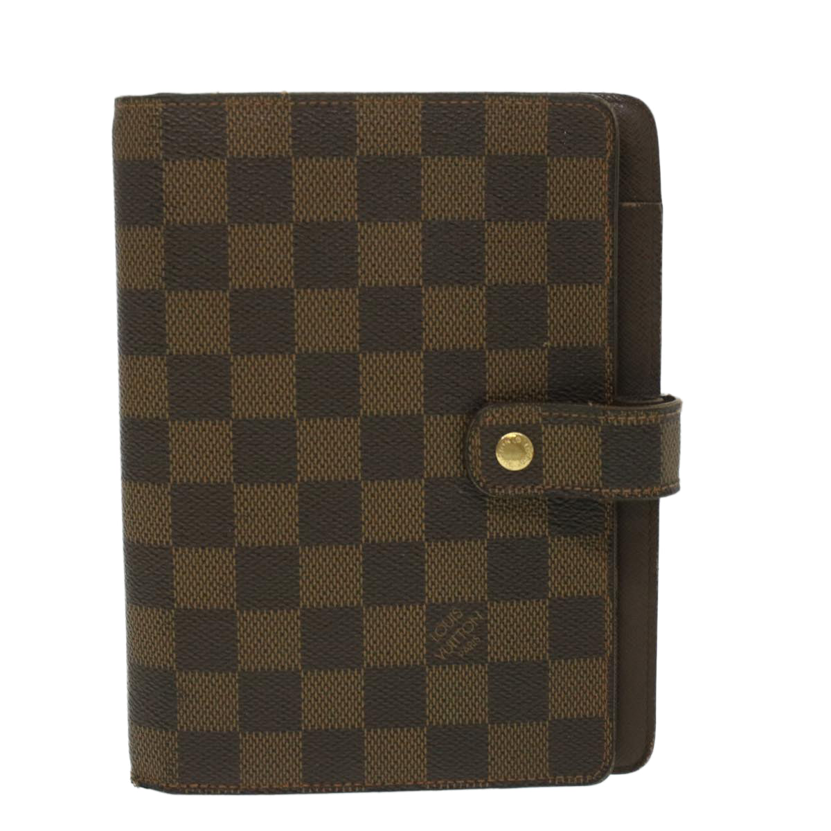 LOUIS VUITTON Damier Ebene Agenda MM Day Planner Cover R20240 LV 36040