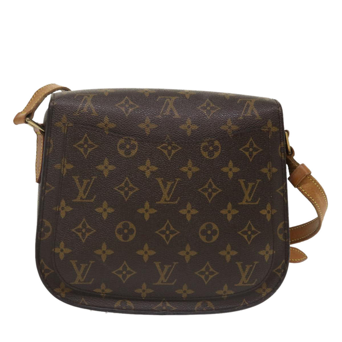 LOUIS VUITTON Monogram Saint Cloud GM Shoulder Bag M51242 LV 36045