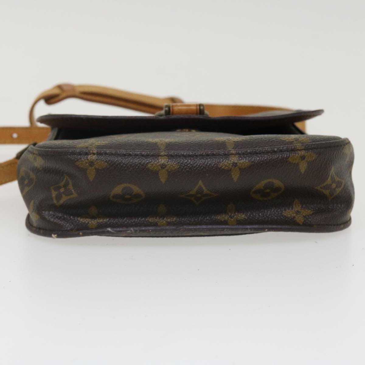 LOUIS VUITTON Monogram Saint Cloud MM Shoulder Bag M51243 LV 36046