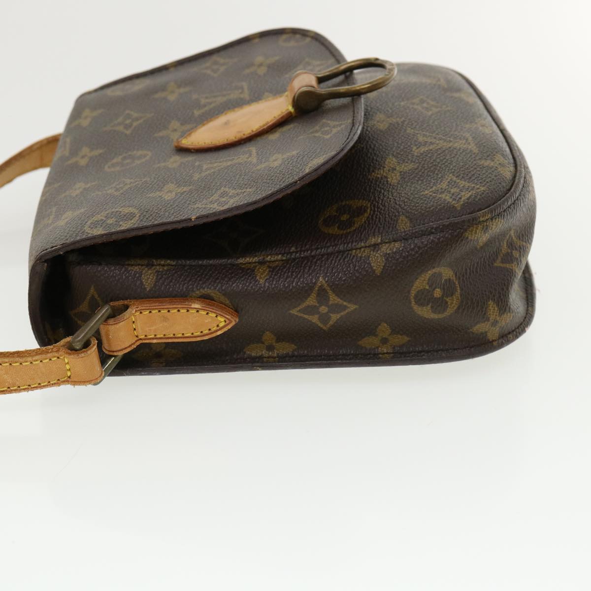 LOUIS VUITTON Monogram Saint Cloud MM Shoulder Bag M51243 LV 36046