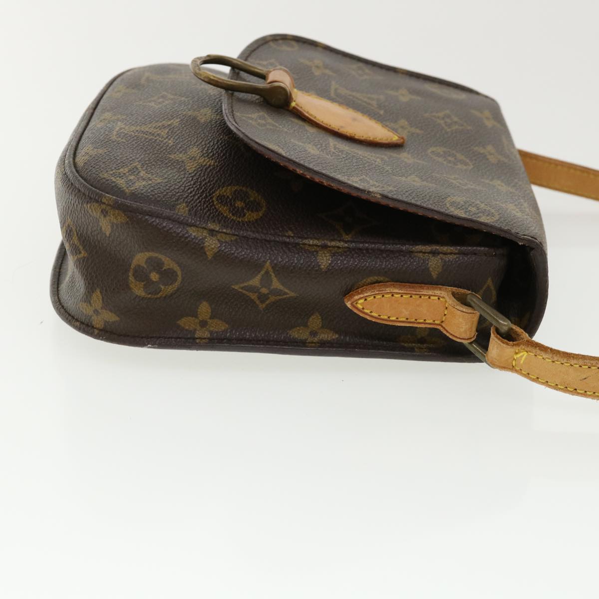 LOUIS VUITTON Monogram Saint Cloud MM Shoulder Bag M51243 LV 36046