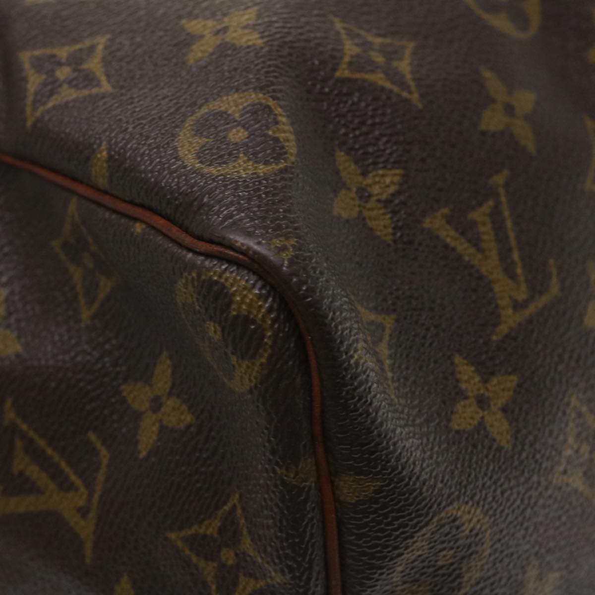 LOUIS VUITTON Monogram Speedy 35 Hand Bag M41524 LV 36047