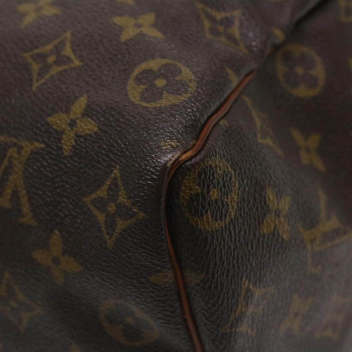 LOUIS VUITTON Monogram Speedy 35 Hand Bag M41524 LV 36047