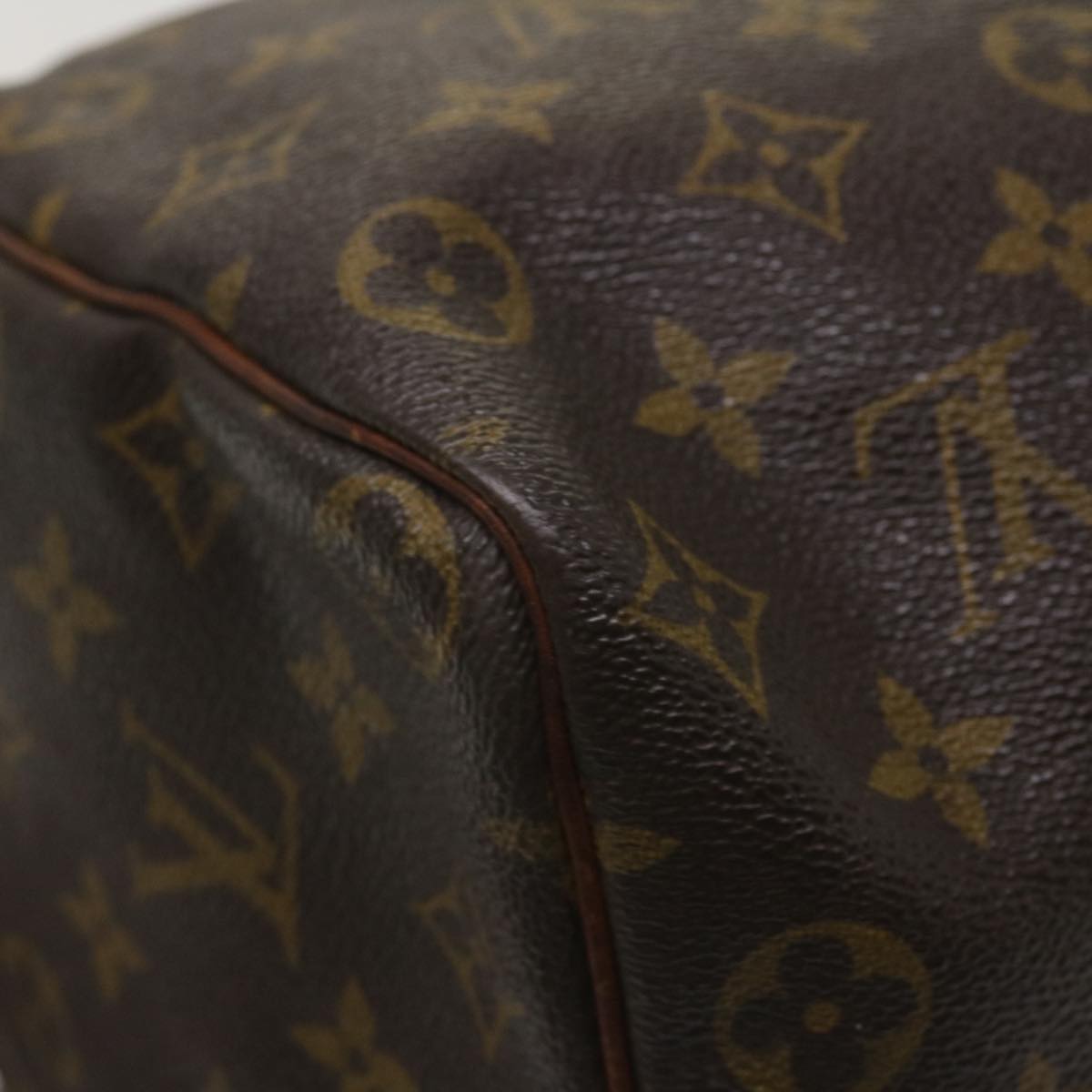 LOUIS VUITTON Monogram Speedy 35 Hand Bag M41524 LV 36047