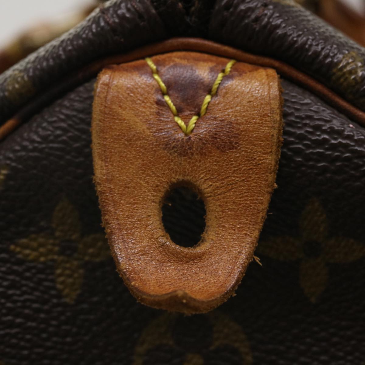 LOUIS VUITTON Monogram Speedy 35 Hand Bag M41524 LV 36047