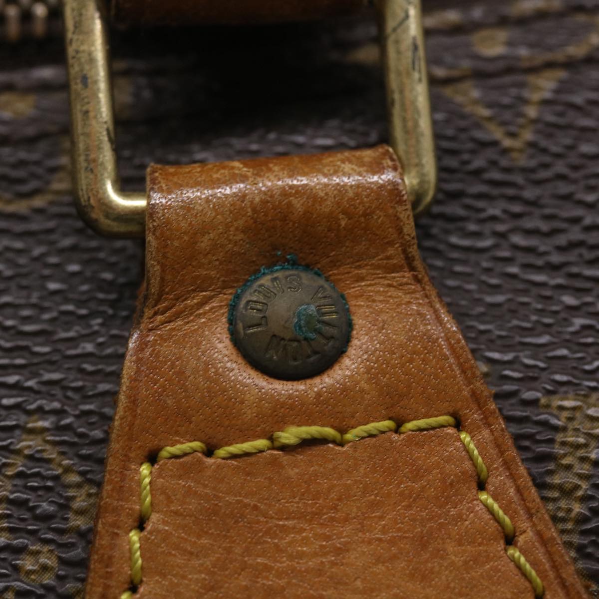 LOUIS VUITTON Monogram Speedy 35 Hand Bag M41524 LV 36047