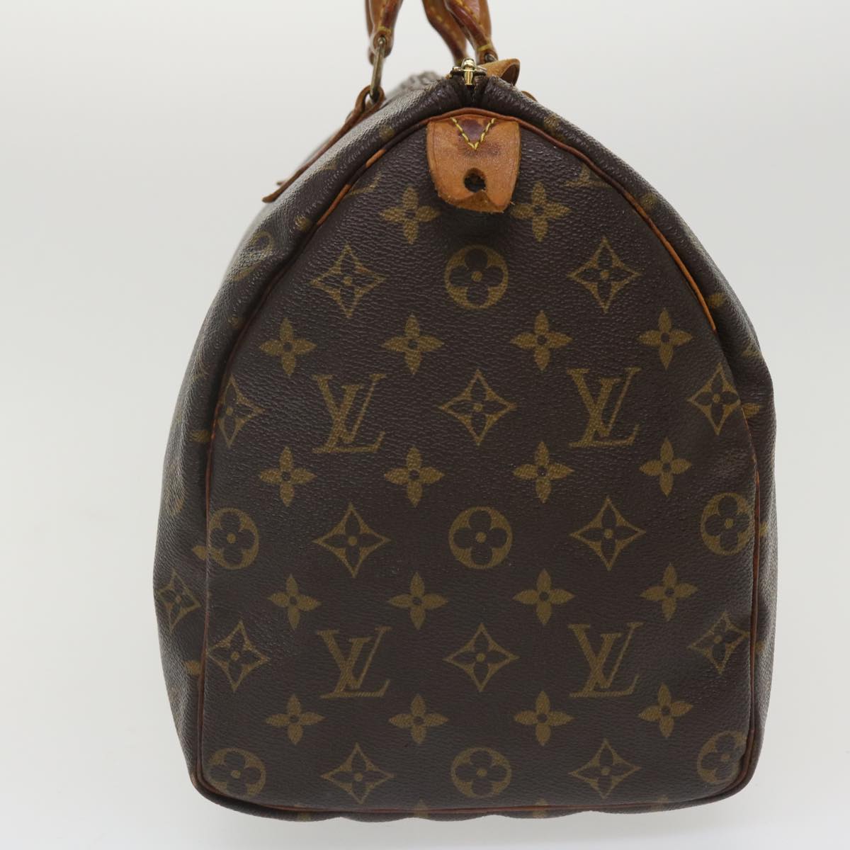 LOUIS VUITTON Monogram Speedy 35 Hand Bag M41524 LV 36047